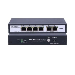 Switch 4ων καναλιών με τροφοδοσία PoE FS-S1004EP-2E