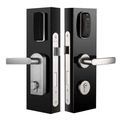 Κλειδαριά RFID τεχνολογίας Mifare με οθόνη LCD ORBITA S3062G SILVER σε ασημί χρώμα