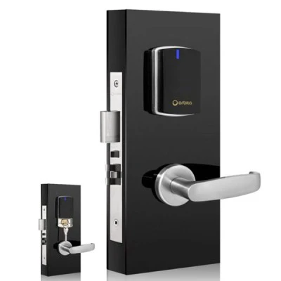 Κλειδαριά RFID τεχνολογίας Mifare με μηχανισμό ANSI με λειτουργία Anti-Panic ORBITA S3172H GOLD σε χρυσό χρώμα