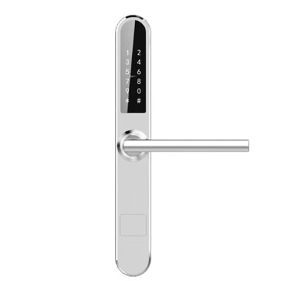 Ultra Slim Bluetooth κλειδαριά με ψηφιακό πληκτρολόγιο LILIWISE S31A-S σε ασημί χρώμα