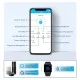 Ultra Slim Bluetooth κλειδαριά με ψηφιακό πληκτρολόγιο και δαχτυλικό αποτύπωμα LILIWISE S31B-S σε ασημί χρώμα