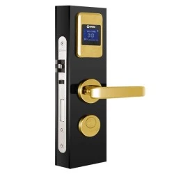 Κλειδαριά RFID με τεχνολογία Mifare με μηχανισμό ANSI Standard με λειτουργία Anti - Panic ORBITA S4132G GOLD σε χρώμα χρυσό