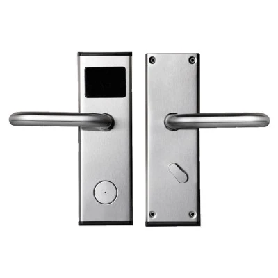 Ηλεκτρονική κλειδαριά FL-0106STB Silver για δωμάτια ξενοδοχείων τεχνολογίας RF TEMIC