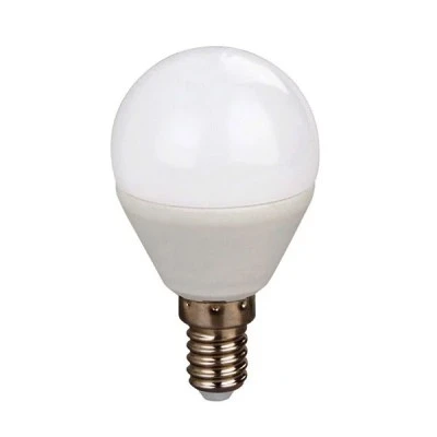Λάμπα led σφαιρική 3W 230V Ε14 3000k θερμό λευκό φως δέσμης 180° 260 lumen 30000h