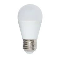 Λάμπα led σφαιρική E27 7W 230V 6000k ψυχρό λευκό φως δέσμης 180° 670lumen 30000h