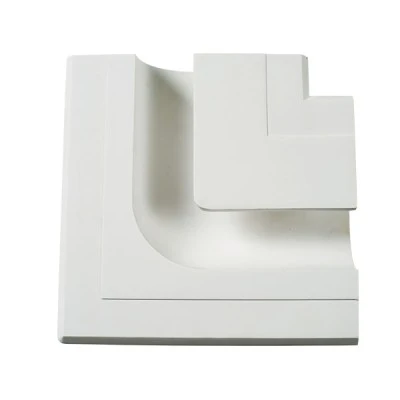Γύψινο TRIMLESS φωτιστικό ANDIE 20x20x5cm αριστερή γωνία εσωτερικού χώρου IP20