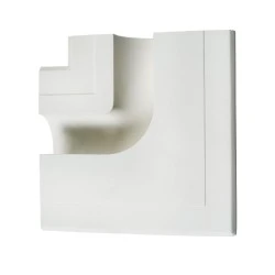 Φωτιστικό γύψινο TRIMLESS ANDIE 20x20x5cm δεξιά γωνία εσωτερικού χώρου IP20