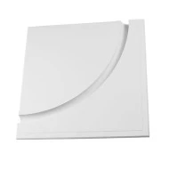 Γύψινο φωτιστικό TRIMLESS ANDIE 62x62x5cm εσωτερικού χώρου στεγανό