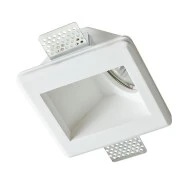 Γύψινο φωτιστικό SQUARE WALL WASHER GYPSUM ODEN με ντουί GU10 μονής κατεύθυνσης
