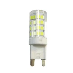 Λάμπα led G9 κυλινδρική 5W 230V 3000k θερμό λευκό φως δέσμης 360° 400 lumen