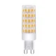 Λάμπα LED SMD G9 κεραμική 9W 230V AVC ψυχρό φως 6000k 750lm δέσμης 300° 30000h
