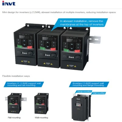 Ρυθμιστής στροφών κινητήρων - inverter 230V 0,75KW 1HP 4.2A INVT GD20-0R7G-S2 Ρυθμιστής στροφών κινητήρων - inverter 230V 0,75KW 1HP 4.2A INVT GD20-0R7G-S2