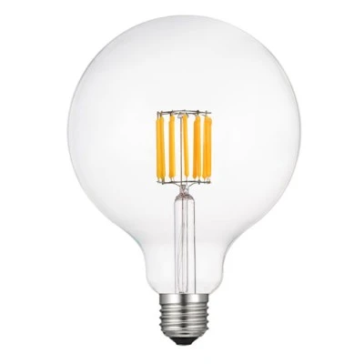 Λάμπα led filament Globe Ε27 Ø125mm 10W 230V AC 6500k ψυχρό λευκό φως 1120Lm Λάμπα led filament Globe Ε27 Ø125mm 10W 230V AC 6500k ψυχρό λευκό φως 1120Lm