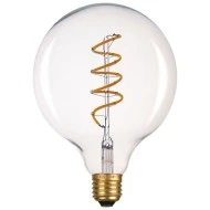 Λάμπα led Filament Globe Ø125mm με ντουί Ε27 6W 230V 2700k θερμό λευκό φως 500lm 30000h