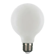Λάμπα LED FILAMENT E27 G95 FROSTY 8W 230V AC ενδιάμεσο φως 4000k 890Lm δέσμης 360° ντιμαριζόμενη