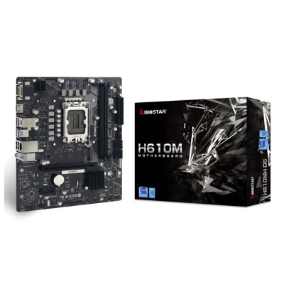 Μητρική Biostar H610MH-D5, 2x DDR5, s1700, uATX, GbE LAN, 7CH, Ver. 6.3