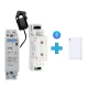Bluetooth καρτοδιακόπτης HAM με διακόπτη ράγας Wi-Fi DinSwitchM, BLE Tag, μέτρηση κατανάλωσης έως 80A και ρελέ ισχύος 2x63A GACIA