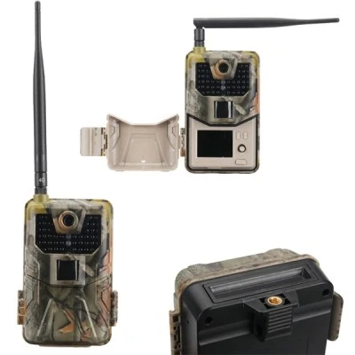 Κάμερα SUNTEK HC-900PRO για κυνηγούς PIR 4G 30MP 4K ανίχνευσης κίνησης με εμβέλεια έως 30m IP66
