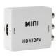 Μετατροπέας σήματος HDMI σε αναλογικό videο και audio HDMI-TO-AV 5VDC μέσω καλωδίου USB