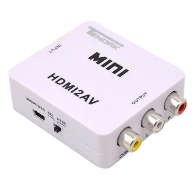 Μετατροπέας σήματος HDMI σε αναλογικό videο και audio HDMI-TO-AV 5VDC μέσω καλωδίου USB