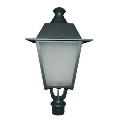 Φαναράκι τετράπλευρο HI1020 RAL7016 40x40x77cm 1xE27 IP54 για κολώνες Φ60/Φ76 Φαναράκι τετράπλευρο HI1020 RAL7016 40x40x77cm 1xE27 IP54 για κολώνες Φ60/Φ76