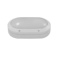 Aπλίκα λευκή οβάλ με ντουί Ε27 max 40W 230VAC 218x135x65mm IP54