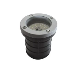 Φωτιστικό δαπέδου Led για προσόψεις κτηρίων 2,6W 230V 220Lm ψυχρό λευκό 6000k στεγανό ΙΡ65