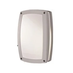 Φωτιστικό απλίκα ορθογώνιο 290Χ180Χ87mm Cube σκέτο με πολυκαρβονικό κάλυμμα για 2 λάμπες Ε27