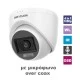 Kάμερα αναλογική Dome Hikvision 1080p Smart Hybrid Light με εμβέλεια έως 20m & έγχρωμη εικόνα ημέρα-νύχτα IP67