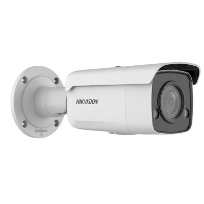 Δικτυακή κάμερα Bullet 8MP Hikvision (4K)ColorVu 2.0, μεγάλο αισθητήριο 1/1.2" σταθερός φακός 4mm με έγχρωμη εικόνα ημέρα-νύχτα IP67 