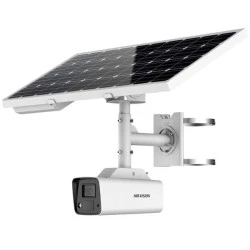 Κάμερα Solar Bullet με ανάλυση εικόνας 4MP ColorVu σειράς Standard, 1/3" & σταθερό φακό 4mm έγχρωμη εικόνα ημέρα - νύχτα IP67