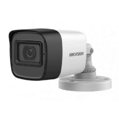 Κάμερα Βullet Hikvision 5MP  με ενσωματωμένο μικρόφωνο με εμβέλεια 25m εξωτερικού χώρου IP67