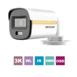 Κάμερα mini Bullet Hikvision DS-2CE10KF3T-LE(2.8MM) HDTVI 3K με σταθερό ευρυγώνιο φακό & έγχρωμη εικόνα ημέρα νύχτα IP67 Κάμερα mini Bullet Hikvision DS-2CE10KF3T-LE(2.8MM) HDTVI 3K με σταθερό ευρυγώνιο φακό & έγχρωμη εικόνα ημέρα νύχτα IP67