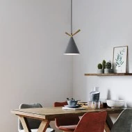 Φωτιστικό κρεμαστόPOWERTECH HLL-0068 E27 Φ15 μεταλλικό γκρι με χρυσή λεπτομέρεια Φωτιστικό κρεμαστόPOWERTECH HLL-0068 E27 Φ15 μεταλλικό γκρι με χρυσή λεπτομέρεια