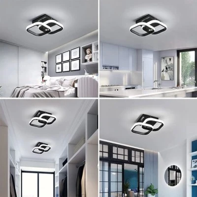 LED φωτιστικό οροφής POWERTECH HLL-0079 20W ενδιάμεσο φως 4000k 1700lm 23.5x23.5cm