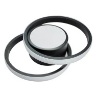 LED φωτιστικό οροφής POWERTECH HLL-0085 32W ενδιάμεσο φως 4000k 2800lm 27x21cm μαύρο