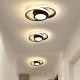 LED φωτιστικό οροφής POWERTECH HLL-0085 32W ενδιάμεσο φως 4000k 2800lm 27x21cm μαύρο