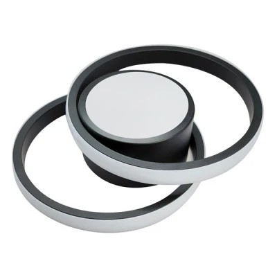 LED φωτιστικό οροφής POWERTECH HLL-0085 32W ενδιάμεσο φως 4000k 2800lm 27x21cm μαύρο