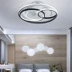 Ανεμιστήρας οροφής POWERTECH HLL-0108 με LED 3000K - 6500K φως 50W & διάσταση Φ50x21cm σε μαύρο χρώμα