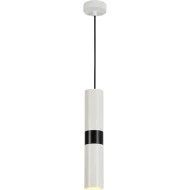 Μονόφωτο κρεμαστό φωτιστικό DA VINCI 1xGU10 D8xh120cm μεταλλικό λευκό