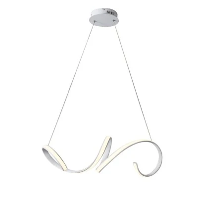 Κρεμαστό φωτιστικό LED CLEO 40W 3000k θερμό λευκό φως 2400lm λευκό αλουμινίου 64x22xh120cm Κρεμαστό φωτιστικό LED CLEO 40W 3000k θερμό λευκό φως 2400lm λευκό αλουμινίου 64x22xh120cm