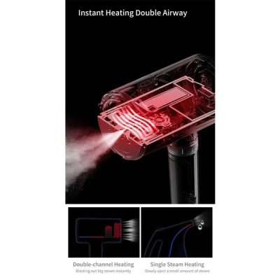 Ατμοκαθαριστής ρούχων χειρός DEERMA HS200 1000W 110ml με κεραμική επίστρωση