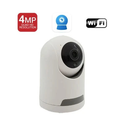 Κάμερα Mini WIFI PAN TILT IP με ανάλυση εικόνας 4MP H.265 κάλυψη IR 10m με μικρόφωνο & μεγάφωνο Κάμερα Mini WIFI PAN TILT IP με ανάλυση εικόνας 4MP H.265 κάλυψη IR 10m με μικρόφωνο & μεγάφωνο