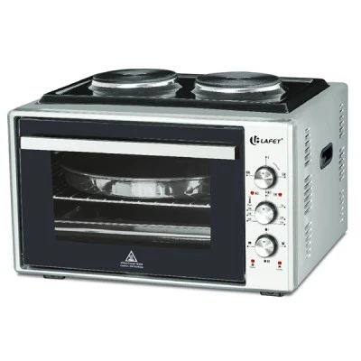 Φουρνάκι I-08HP 1300W με 2 εστίες ανθεκτικό διπλό γυαλί και θερμοστάτη Φουρνάκι I-08HP 1300W με 2 εστίες ανθεκτικό διπλό γυαλί και θερμοστάτη