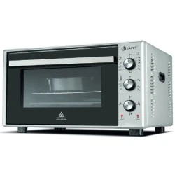 Φουρνάκι I-08TT 1300W 40lt με χρονοδιακόπτη 90’ και ενσωματωμένες πλαϊνές λαβές