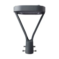 Φωτιστικό πλατείας/οδικού LED INGE 30W 120-240V AC ενδιάμεσο χρώμα φωτός 4200lm 120° IK08 4-6KV γκρι χρώμα