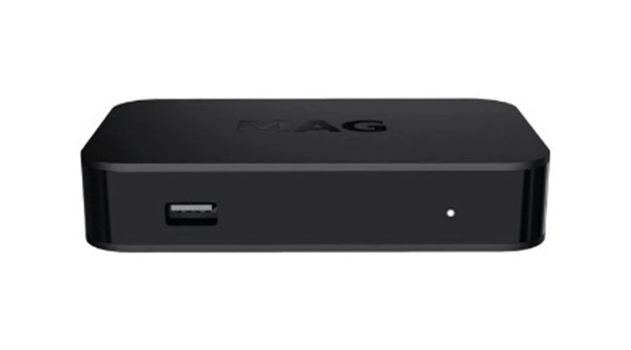 Δέκτης IPTV MAG 322 με επεξεργαστή MIPS 4KE Dual Core CPU 750Mhz και μνήμη RAM 512 MB
