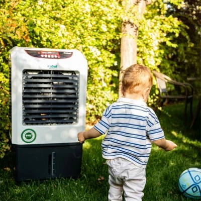 Σύστημα δροσισμού Air Cooler 110W παροχή αέρα 2500 m³/h με χωρητικότητα νερού 25L κινητό ιδανικό για μεγάλους χ΄ωρους Σύστημα δροσισμού Air Cooler 110W παροχή αέρα 2500 m³/h με χωρητικότητα νερού 25L κινητό ιδανικό για μεγάλους χ΄ωρους