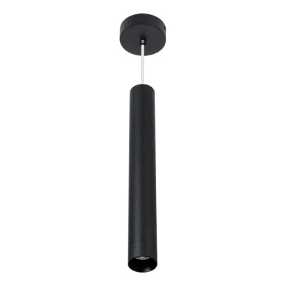 Κρεμαστό φωτιστικό οροφής LED kelvo® CANAL 7W 700lm 36° AC 220-240V IP20 θερμό λευκό 2700K BRIDGELUX COB μαύρο ματ 4x4x30cm