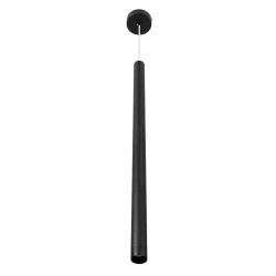 Κρεμαστό φωτιστικό οροφής LED kelvo® CANAL 7W 700lm 36° AC 220-240V IP20 θερμό λευκό 2700K μαύρο ματ 4x4x80cm